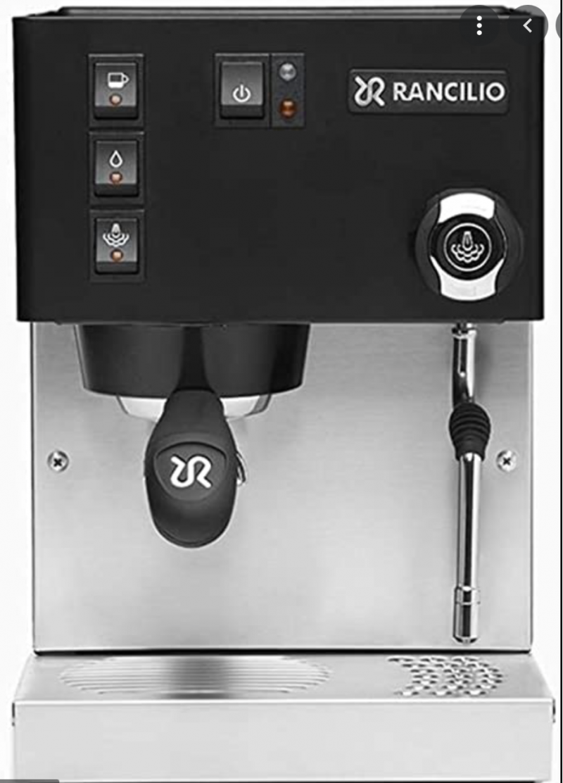 Rancilio Sylvia in Matte Black